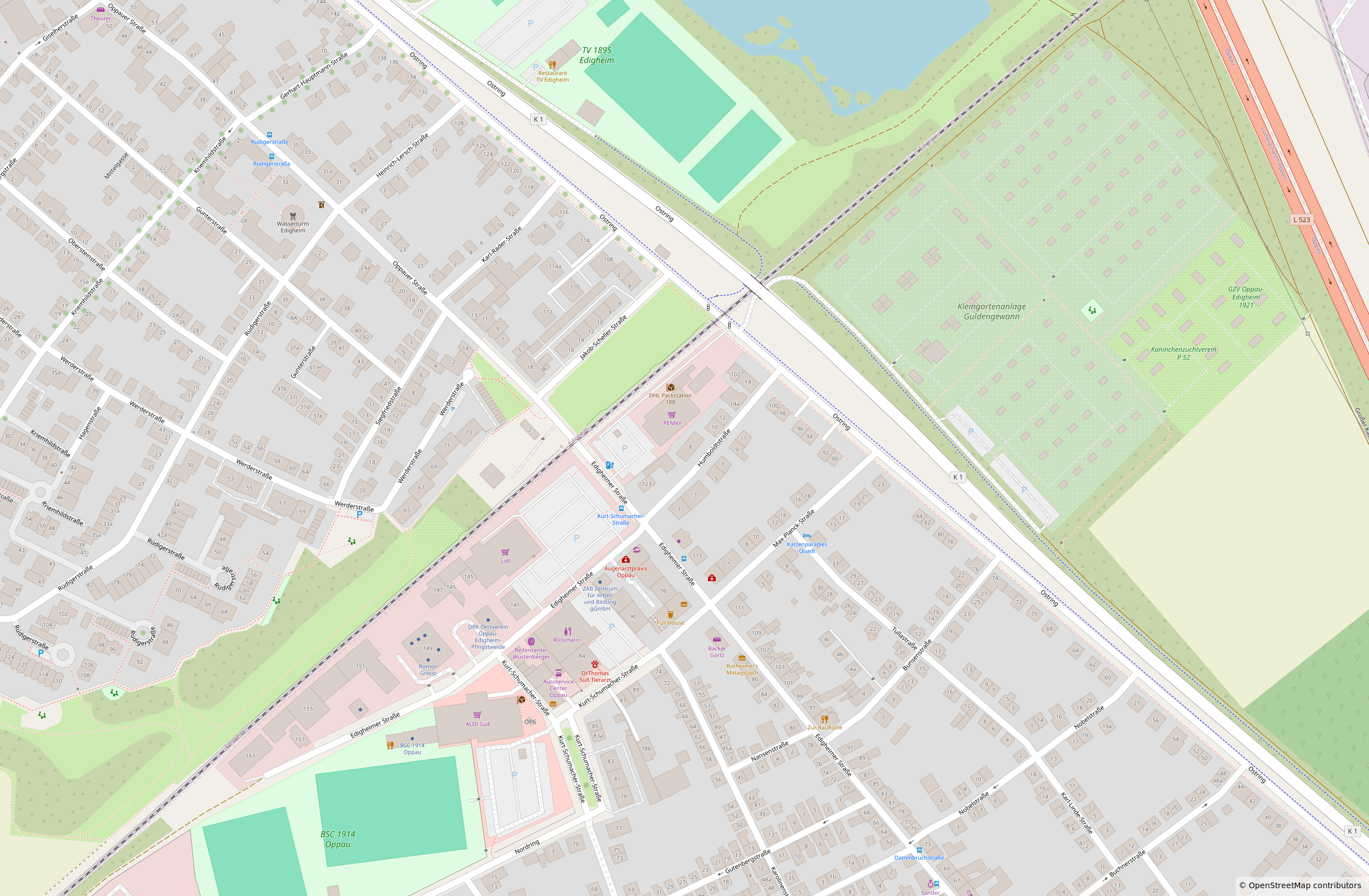 Karte (1) Karte Humboldstr. 14a, 67069 Ludwigshafen